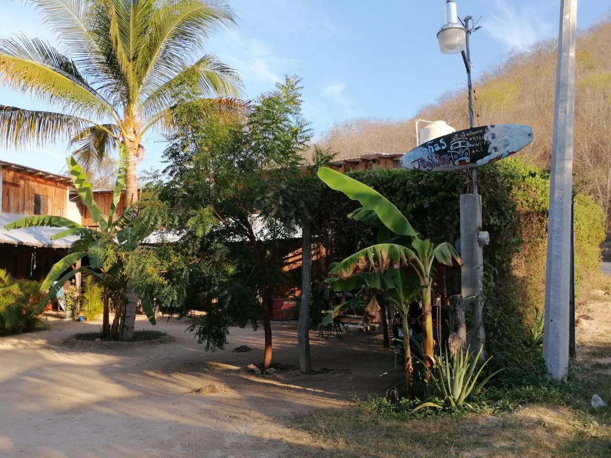 Cabanas Jaysur Hotel Barra de la Cruz Exterior photo