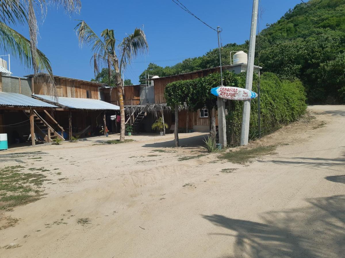 Cabanas Jaysur Hotel Barra de la Cruz Exterior photo